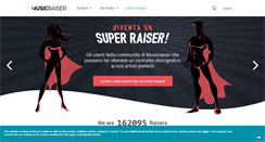 Desktop Screenshot of musicraiser.com